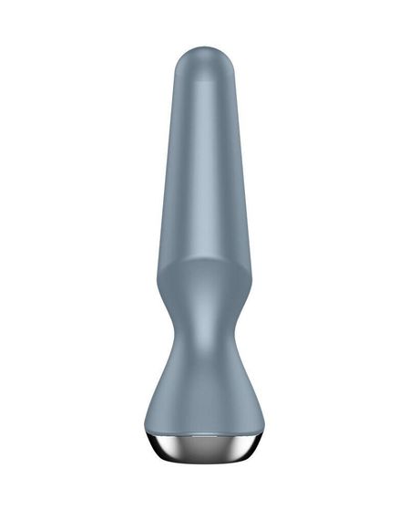 Анальна смарт-вібропробка Satisfyer Plug-ilicious 2 Ice Blue Sex Aura | Зображення 3