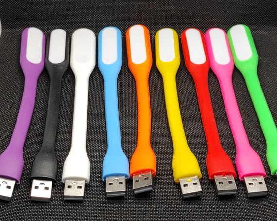 Фонарик USB гибкий Оранжевый | Зображення 2