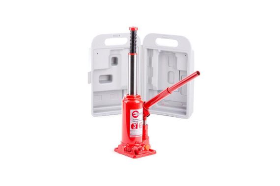 Домкрат гидравлический Intertool - 3 т х 350 мм одноштоковый (в кейсе) (GT0052) | Зображення 5