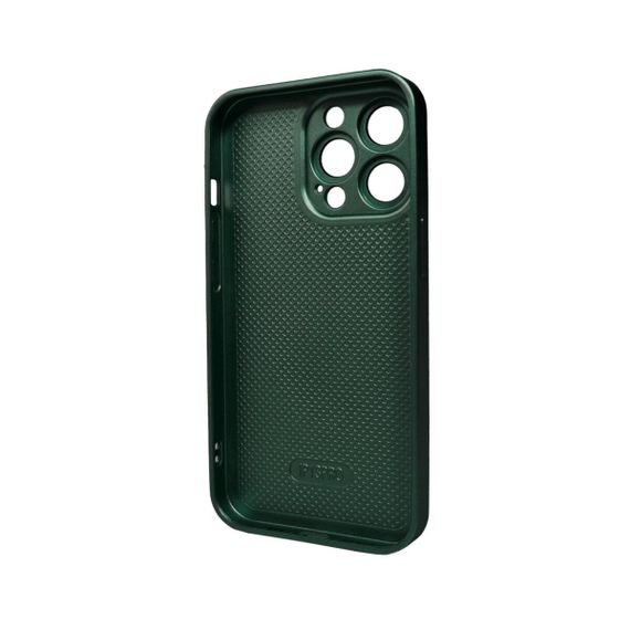 Чохол для смартфона AG Glass Matt Frame Color Logo for Apple iPhone 12 Pro Cangling Green | Зображення 1