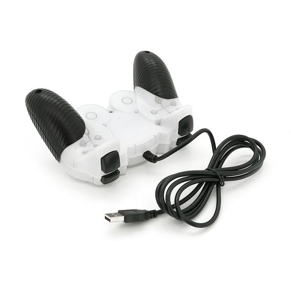Геймпад Brazzers BR-8600 провідний для ПК, USB 2.0, Double Shock, White, Blister | Зображення 5