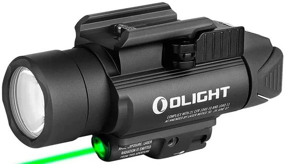 Ліхтар з ЛЦВ Olight Baldr Pro Black. Зелений ЛЦВ