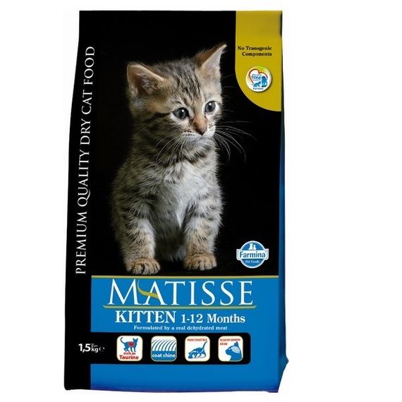 Сухий корм з куркою для кошенят Farmina Matisse Kitten, 10 кг
