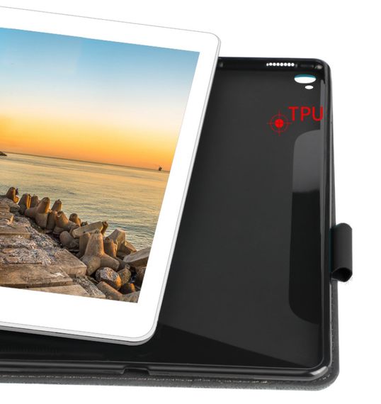 Чехол Primo Kakusiga Flip для планшета Apple iPad Mini 4 / Mini 5 (A1538, A1550, A2133, A2124, A2126) - Black | Зображення 4