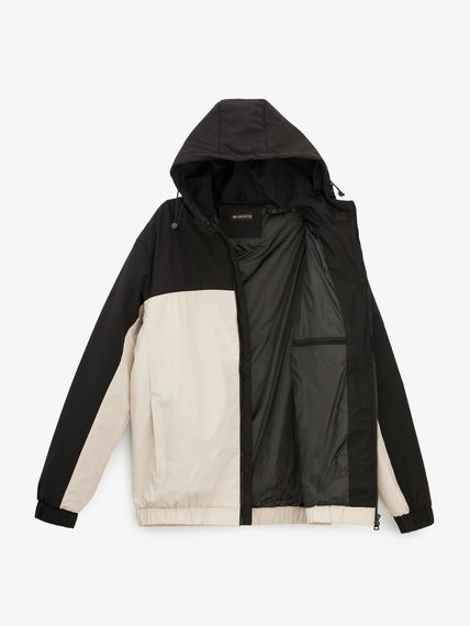 Куртка однотонна чоловіча GENUA G01210-0015 4XL Чорно-бежевий shop (2000999397011) | Зображення 4