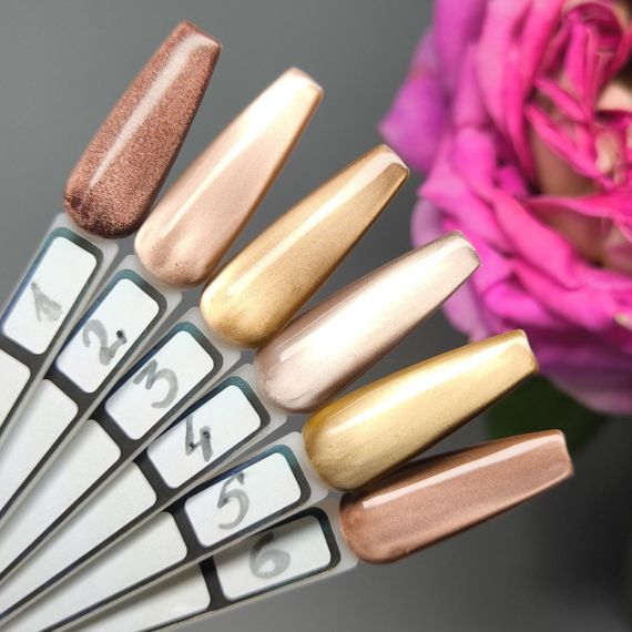 Гель-лак для нігтів Bee Nails Caramel котяче око 03 8мл | Зображення 3