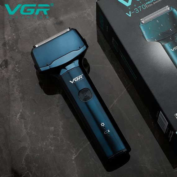 Электробритва VGR V-370 шейвер, тройное лезвие, IPX5, индикатор заряда | Зображення 6