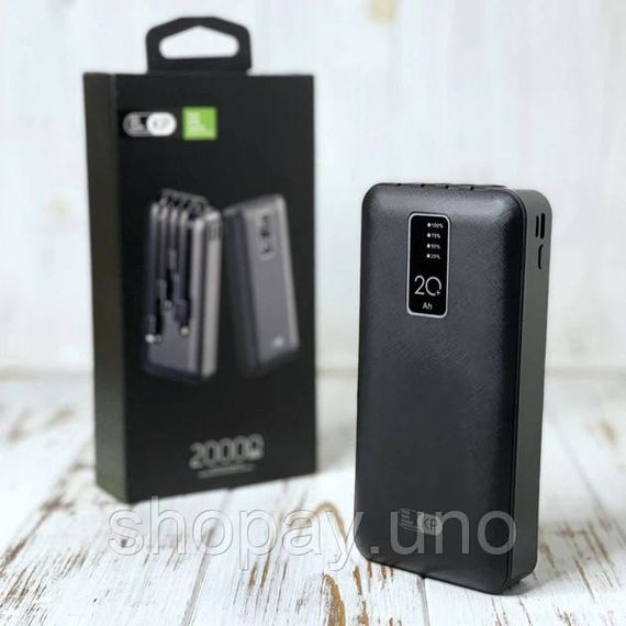 Повербанки для роутера, Повербанк з виходом Type-C OUT, Павербанк з входом type-c, Power bank легкий FO-91 | Зображення 1