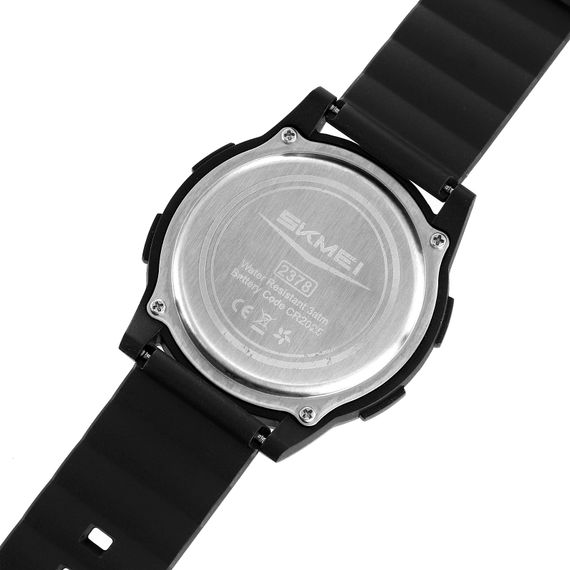 Чоловічий годинник Skmei 2378BKBK Black | Зображення 6