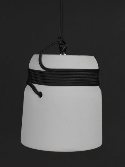 Люстра підвісна на 1 лампочку 27822 Чорний 30-180х18х18 см. | Зображення 2