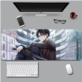 Ігрова поверхня для мишки з Аніме принтом "Атака Титанів / Attack on Titan" 800*300*3 мм 0619