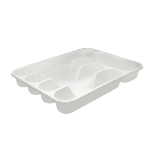 Лоток для столового солодка пластик крем 149-74 Ламела