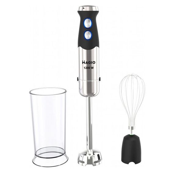 Побутовий потужний подрібнювач продуктів, Блендер занурювальний електричний, Блендер міксер смузі BZ-64 | Зображення 6