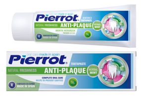 Зубна паста Pierrot ANTI-Plaque з м'ятою та фтором 75 мл