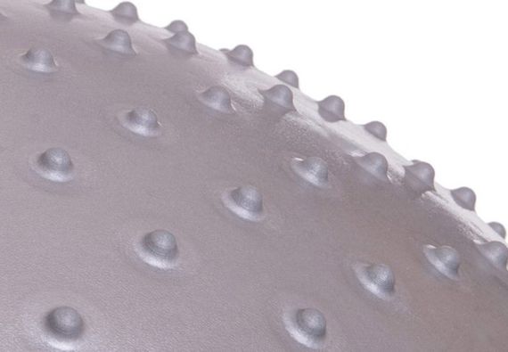 М'яч для фітнесу EasyFit 85 см сірий (EF-3013-GY) | Зображення 3