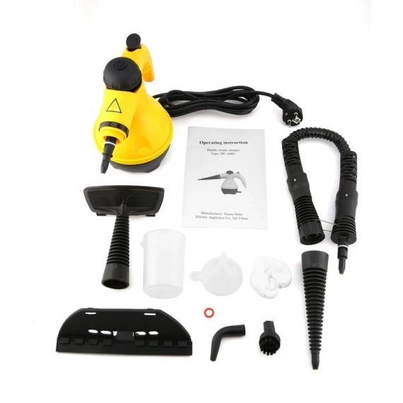 Відпарювач із функцією пароочисника Steam Cleaner DF-A001 (TM-115)/Рожевий відпарювач | Зображення 6
