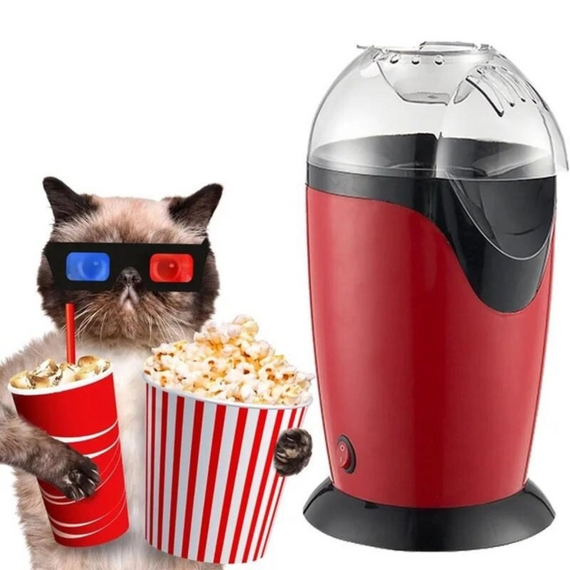 Машинка Popcorn Maker для приготування попкорну вдома, Апарат для попкорну   знижка | Зображення 7