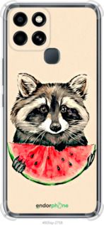 Чохол на Infinix Smart 6 Єнотик з кавуном "4605sp-2758-2448"