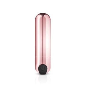 Віброкуля Rosy Gold — Nouveau Bullet Vibrator, перезаряджається Sex Aura