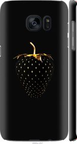 Чохол на Samsung Galaxy S7 Edge G935F Чорна полуниця "3585m-257-24368"
