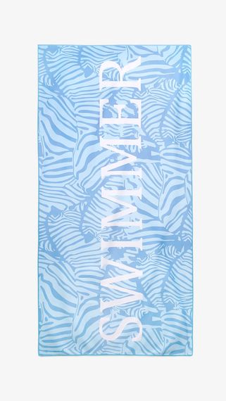 Рушник для пляжу Swimmer T5-092842185 -1 Блакитний shop (2000999212352)