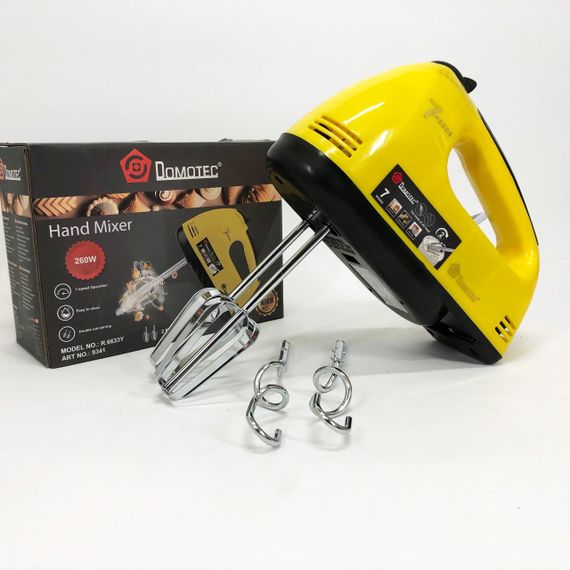 Хороший миксер для крема DOMOTEC, Удобный миксер для кухни Простой кухонный RP-55 | Зображення 2