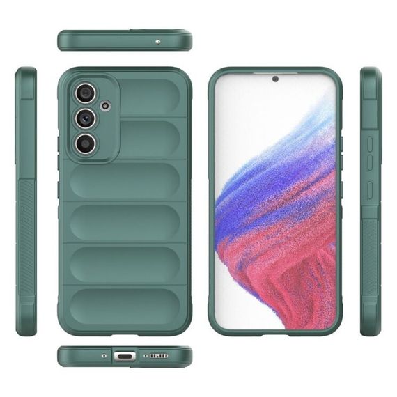 Чохол силіконовий MagCase для Samsung Galaxy A54 колір Зелений | Зображення 2