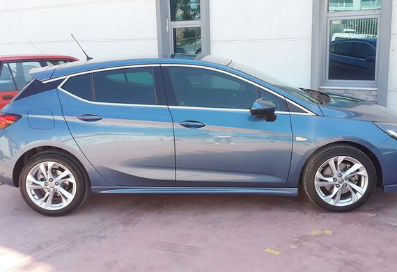 Боковые Пороги DPT V-3 (Грунтованные под Покраску) для Opel Astra K 2016-2021 гг | Зображення 1