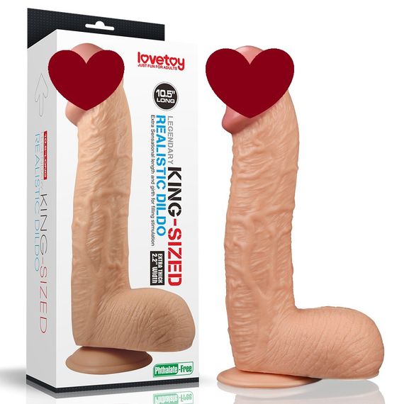 Великий фалоімітатор LEGENDARY (28 см) Sex Aura