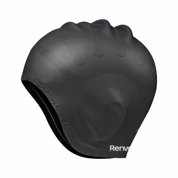 Доросла шапочка для плавання Renvo Asano Чорний Уні OSFM (2SC110-01)