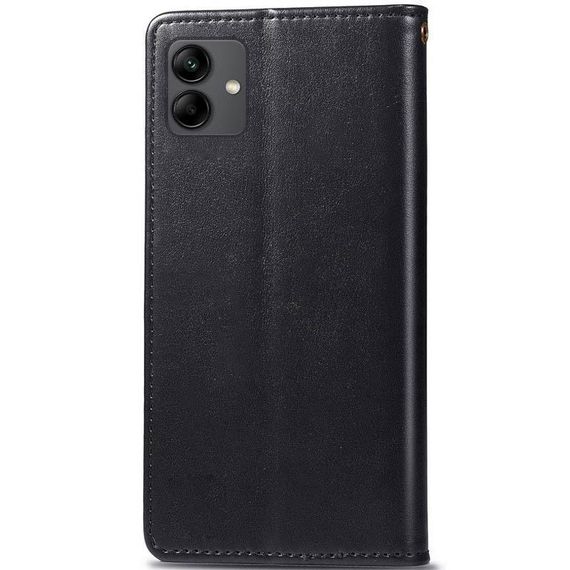 Шкіряний чохол-книжка GETMAN Gallant (PU) для Samsung Galaxy A07 Чорний | Зображення 1