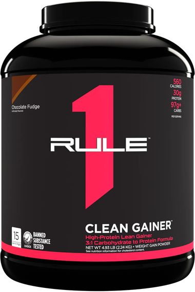 Гейнер Rule One Clean Gainer 2.24 kg (Chocolate Fudge)