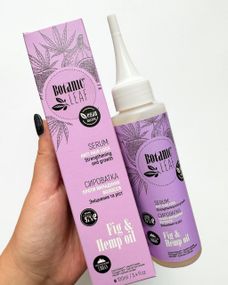 Сироватка проти випадіння волосся "Зміцнення та ріст" Botanic Leaf