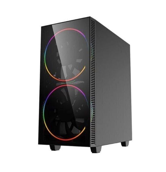 Ігровий ПК Stalker GameMax Black Hole Tower / AMD Ryzen 5 8400F (6 (12) ядер по 4,2 - 4,7 ГГц) / 16 ГБ DDR5 / 960 ГБ SSD / nVidia GeForce RTX 5060, 8 ГБ GDDR7, 128-біт | Зображення 2