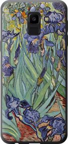 Чехол на Samsung Galaxy J6 2018 Винсент Ван Гог. Ирисы "161u-1486-17620"