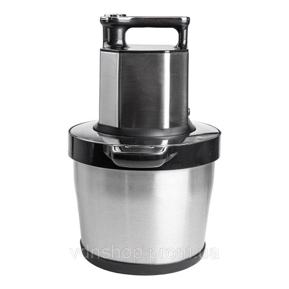 Чопер подрібнювач 800 Вт з чашею на 4,5 літрів 6 лез м'ясорубка Sokany SK-06033 | Зображення 2