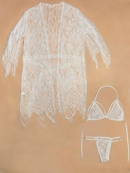 Халат та комплект Babydoll 42 S/M 1235-1 | Зображення 3