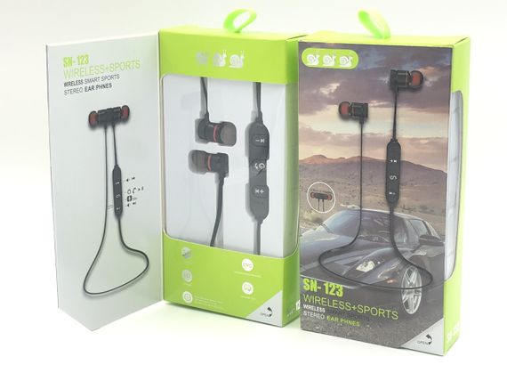 Навушники вакуумні SN123 Bluetooth SPORT
