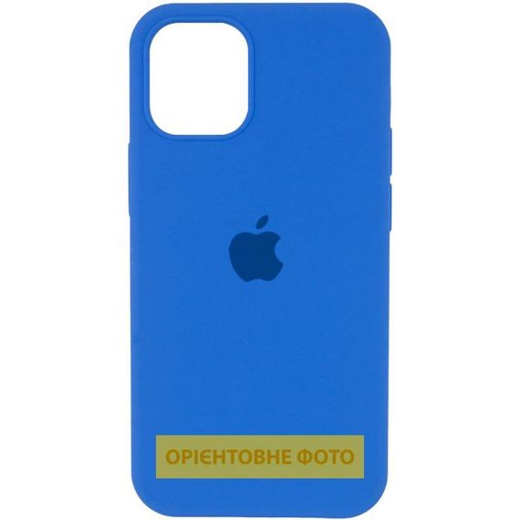 Чохол Silicone Case Full Protective (AA) для Apple iPhone 17 (6.3") Синій / Royal blue