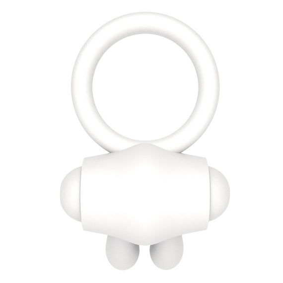 Ерекційне кільце - Power Clit Cockring Rabbit White | Зображення 1