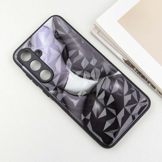 TPU+PC чохол Prisma BubbleGum для Samsung Galaxy S24 FE 3D Grey | Зображення 2