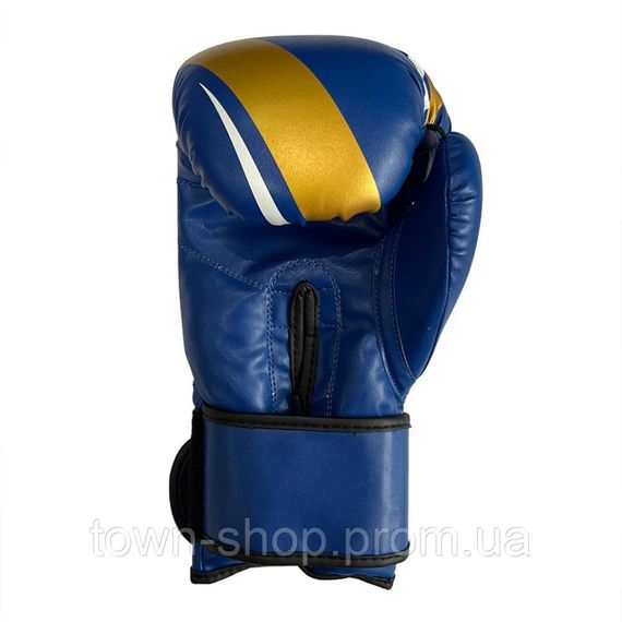 Перчатки боксерские Fight Gear Team Club NE-BOX-BF-10-BL, 10 oz, синий | Зображення 2