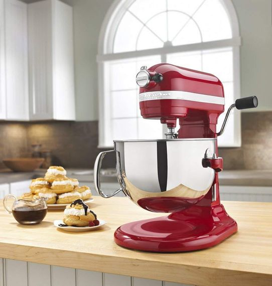 Миксер планетарный KitchenAid Professional 600 (для Американского рынка) 5,8 л Красный | Зображення 2