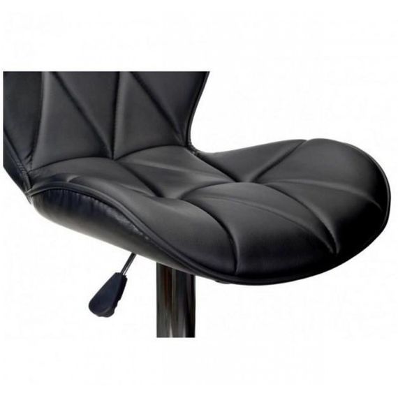 Барний стілець зі спинкою Bonro Бонро BN-087 чорний (42400438) | Зображення 3