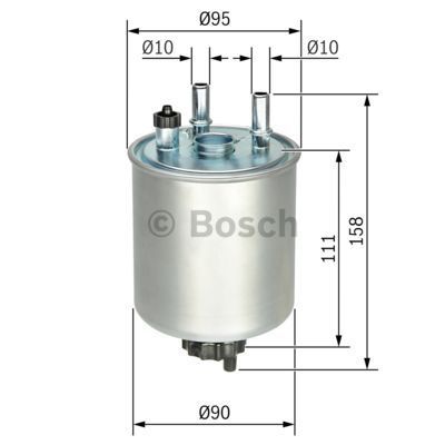 Фильтр топливный Bosch F 026 402 082 | Зображення 4