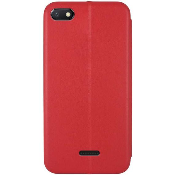 Кожаный чехол-книжка Classy для Xiaomi Redmi 6A Красный | Зображення 3