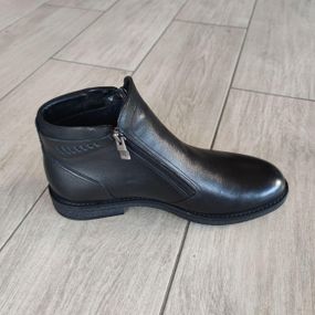 Шкіряні черевики на двох замках 40 41 43 44 45 розмір