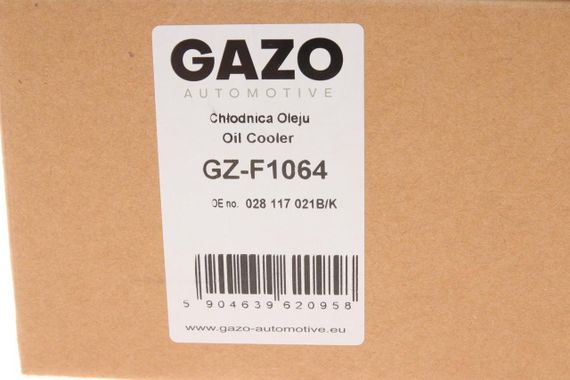 Радиатор масляный VW Caddy Crafter T5 1.9 2.5TDI 03-15 теплообменник  GZ-F1064 | Зображення 6