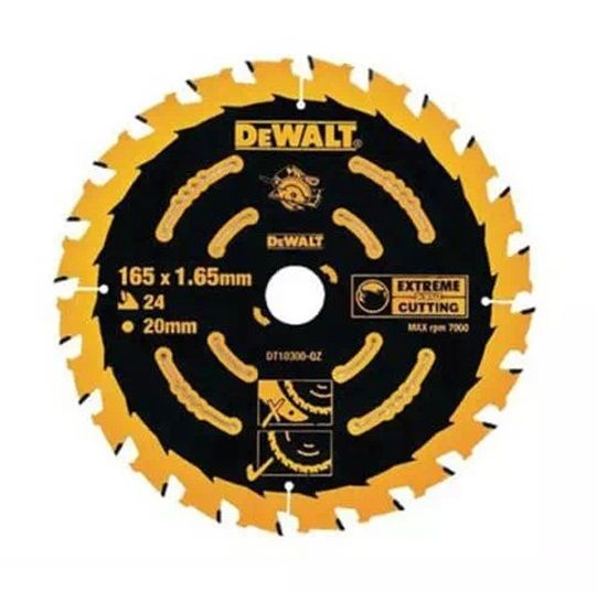 Диск пилковий DeWALT EXTREME 165 х 20 мм (DT10300)