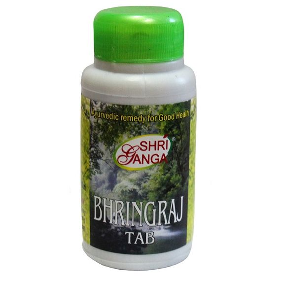 Комплекс для шкіри, волосся, нігтів Shri Ganga Bhringraj 200 Tabs